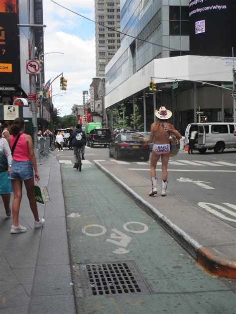 Getting to know the Naked Cowboy in Times Square